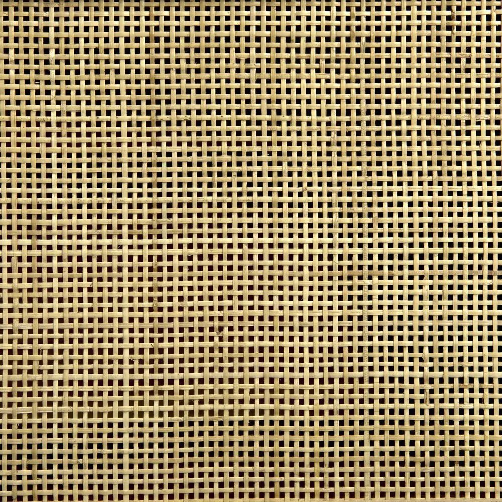 Set of Two Brown And Natural Cane And Solid Wood Box With Lid - NOBLE HOME INTERIORS