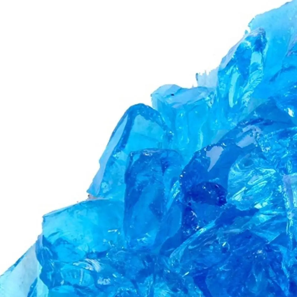 Turquoise Round Reflective Fire Pit Glass - NOBLE HOME INTERIORS