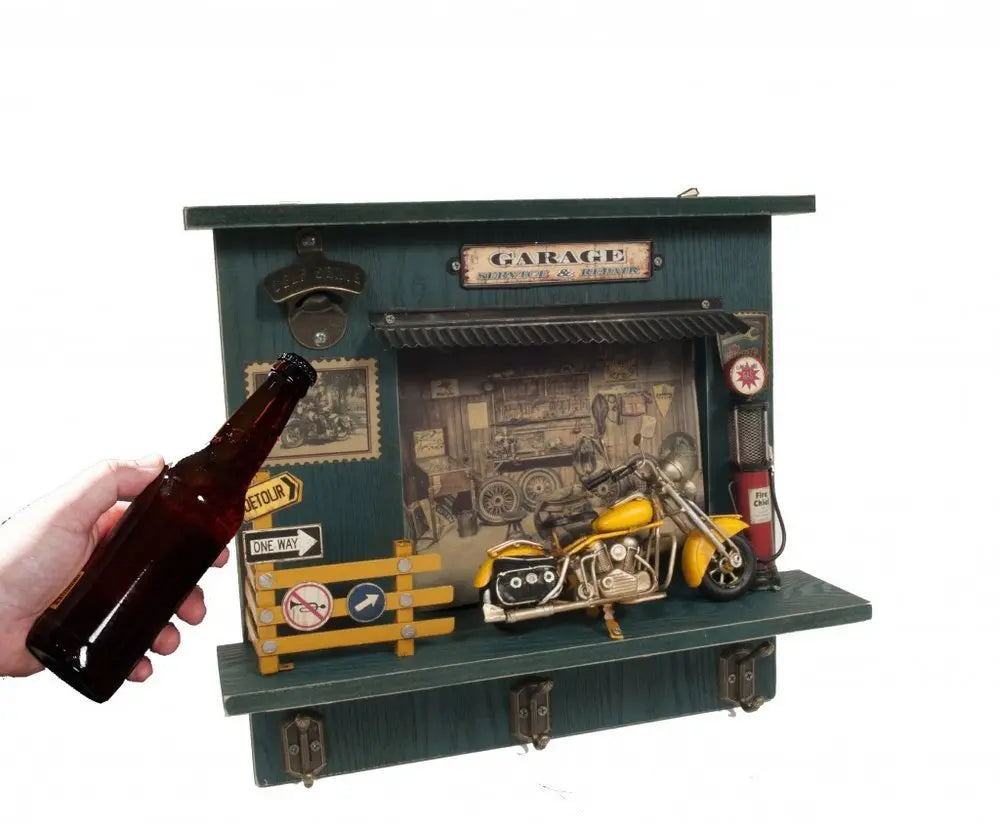 Vintage Harley Garage Key Organizer - NOBLE HOME INTERIORS