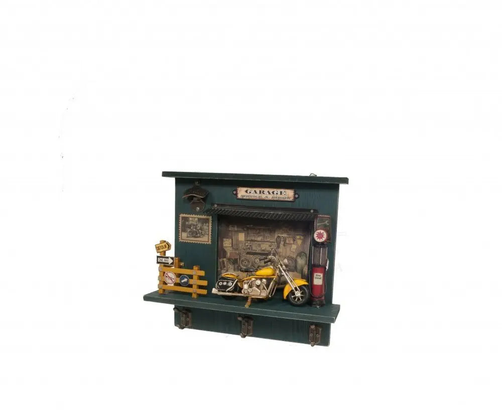 Vintage Harley Garage Key Organizer - NOBLE HOME INTERIORS